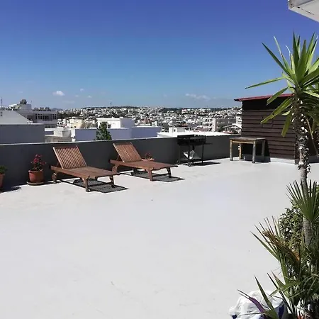Penthouse With Nice View And Huge Roof Balcony Родос